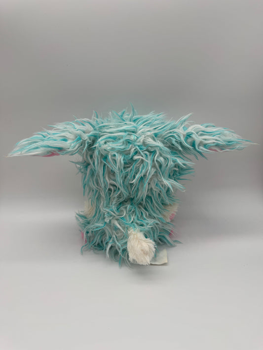 Hase blau struppig