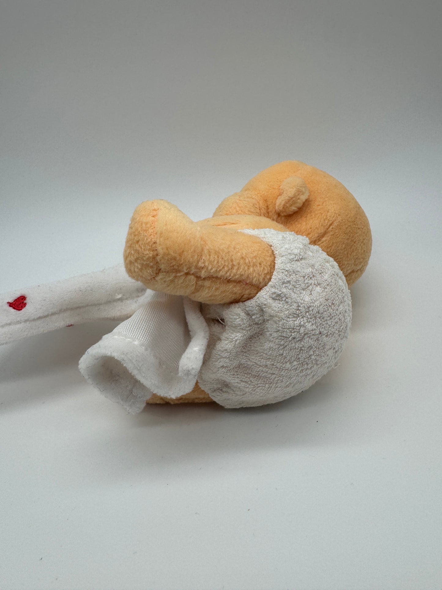 Mensch Baby mit Glückwunsch und Saugnapf