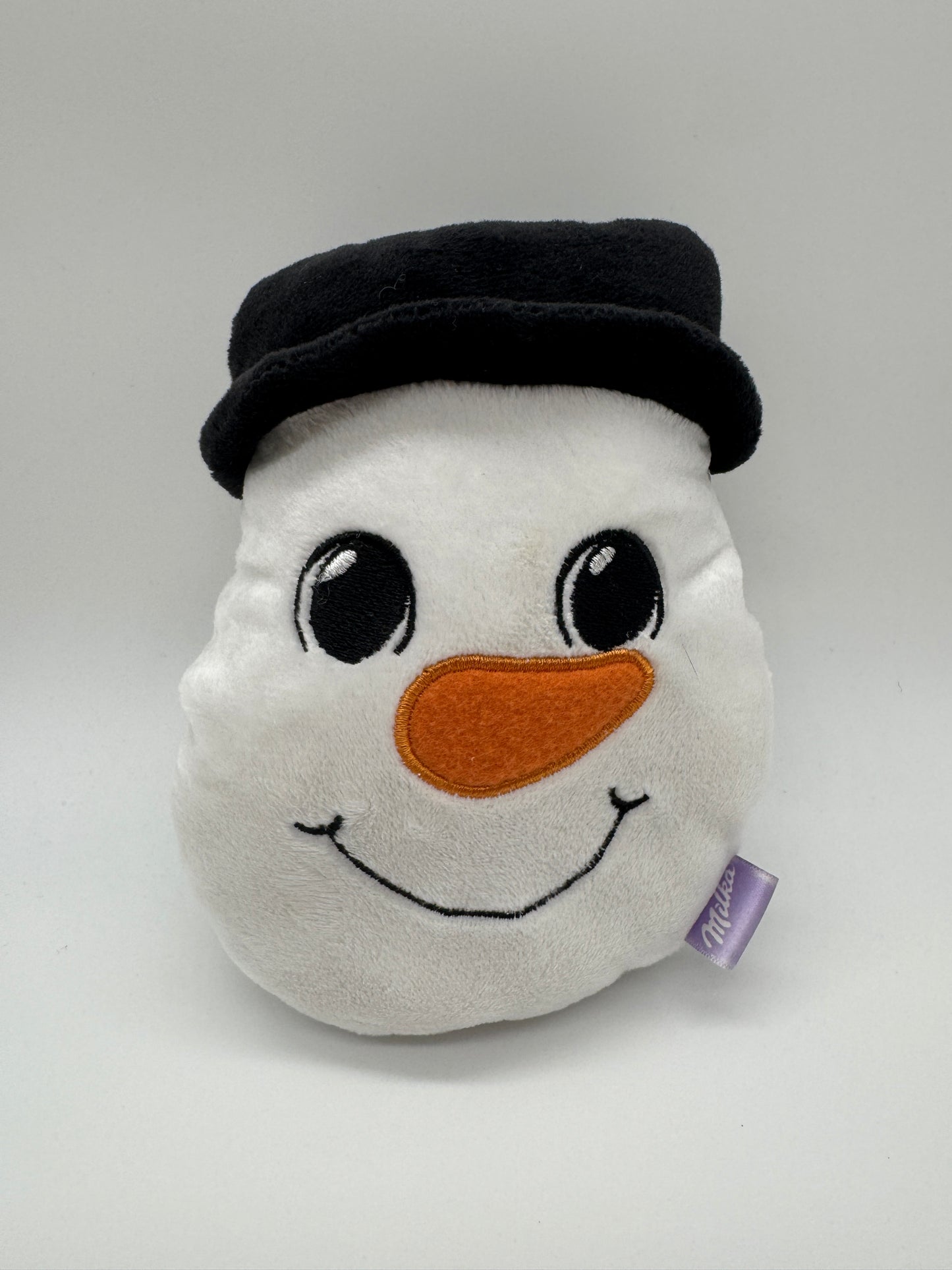 Schneemann mit Tasche Original Milka