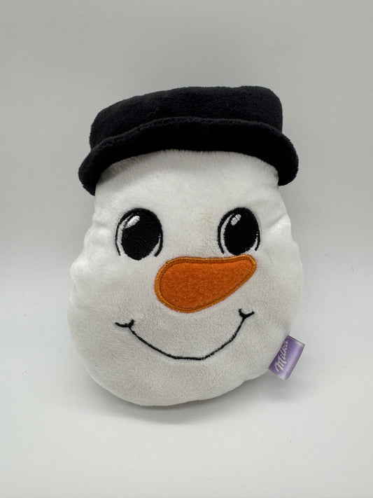 Schneemann mit Tasche Original Milka