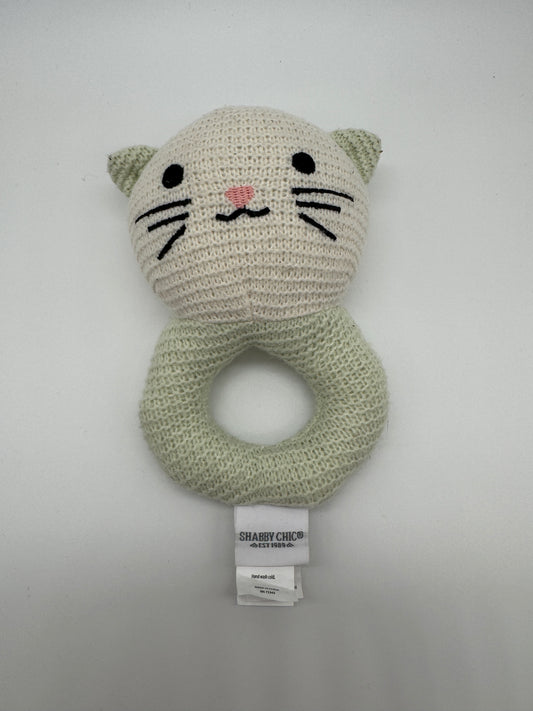 Katze mit Ring Original Shabby Chic