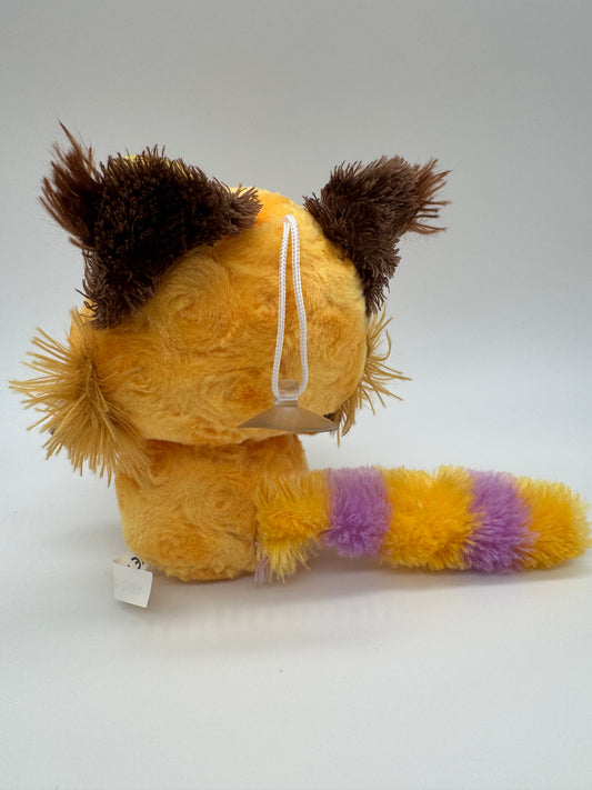 Waschbär mit Saugnapf