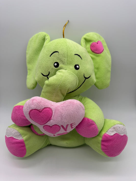 Elefant mit Herz und Schlaufe