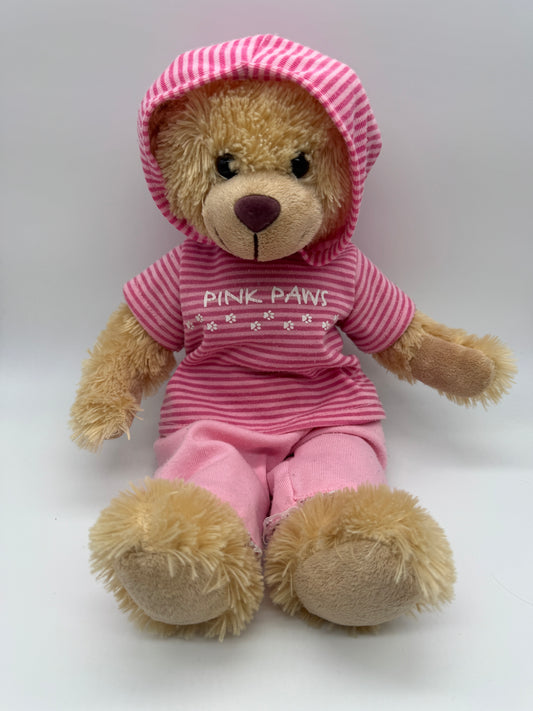 Teddybär groß mit Kapuze