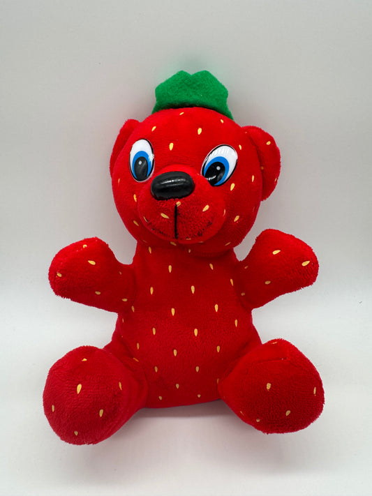 Teddybär Erdbeere